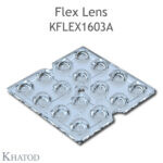 KFLEX1603A, 16'lı Blok Lens, Modul 16, Beam 90°, Khatod led lens mercek - Thumbnail