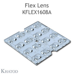  KFLEX1608A, Khatod, 3030 led için, 16 lı Blok lens, 4x4 blok lens, Lesna Type II - Thumbnail