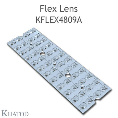 KFLEX4809A Khatod Blok Lens 48'li Modul 48,IESNA Type III ~ 158°x125°