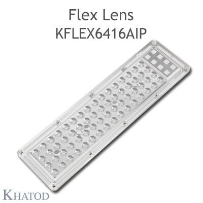  KFLEX6416A, Khatod Blok Lens 64 lü, Khatod ( KFLEX6416)Modul 64 IP67 Rotosymmetrical 30° PMMA