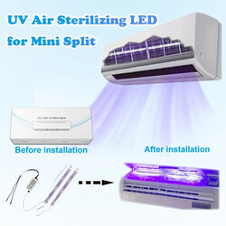 KL-LCC100-ALU-30L-UVC, Ulturaviyole, UV, violet, led, Çubuk, 30 Led/mt, Güçlü ışık, sterilizasyon, hava, su, uv temizleme, 275nm - Thumbnail