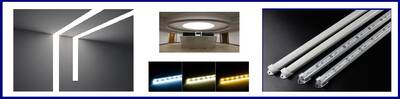 KL-LCV100-ALU-60L-24V-T0-281B, Samsung Led Çubuk, 24V, PRO Seri, Yüksek Lümen, 4000K, Beyaz, Aluminyum, led bar