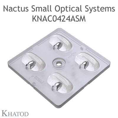 KNAC0424ASM, Tedaş onaylı, Cadde ve sokak Armatürleri imalatı için, 2x2 Blok lens, 50 derece