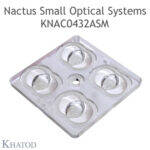 KNAC0432ASM, Khatod, 2*2 Blok Lens, 5050 led, 3535 led, 4lu modul, 115° x 155°, IESNA TYPE I