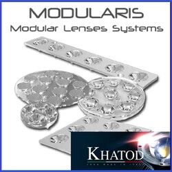 Khatod - KNAC0435ASM, Khatod 2*2 Blok Lens, 4 lü lens, 70° x 160°, Type II Medium - ME3