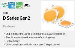 Samsung - SPHWHAHDNG25-YZR3DB, Samsung 26W..53W, Samsung COB led, LC026DB, 5000K, 36vdc, 720~1440mA, max:53w