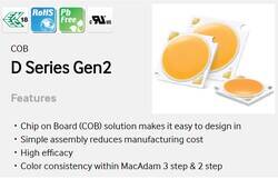 SPHWHAHDNG25-YZR3DB, Samsung 26W..53W, Samsung COB led, LC026DB, 5000K, 36vdc, 720~1440mA, max:53w