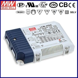 Meanwell - LCM-40DA, Mean Well, 40W, DALI, led Driver, Sürücü, Dimli, 350mA-500mA-600mA-700mA-900mA-1050mA Seçimli