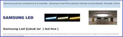 KL-LCV100-FR4-60L-24V-T0-281B, Samsung Led Çubuk, 24V, Sabit Voltaj, 4000K, Yüksek Lümen, Kırık Beyaz, Naturel white, FR4