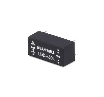 LDD-350L, DC Girişli, Sabit akım, DCDC, Led driver, Giriş: 9~36Vdc, Çıkış:2~32Vdc, 350mA, step-down