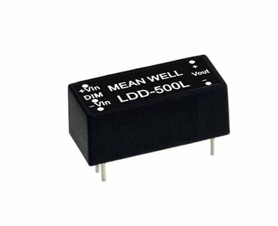 LDD-500L Meanwell 9~56Vdc>2~32Vdc 500mA step-down