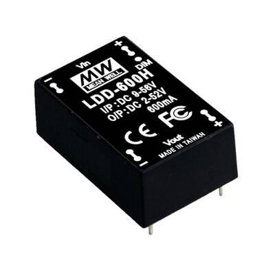 LDDS-350HW Meanwell 12~56Vdc>2~45Vdc 350mA TRACK step-down