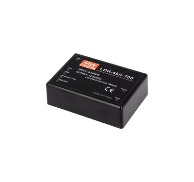 LDH-45A-700 Meanwell 9~18Vdc>12~64Vdc 700mA step-up