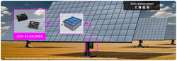 Meanwell - LDH-45B-350, DC Giriş, Sabit akım, led dsürücü, Solar, akü, beslemeli, İn: 18~32Vdc, Out:21~126Vdc, 350mA step-up
