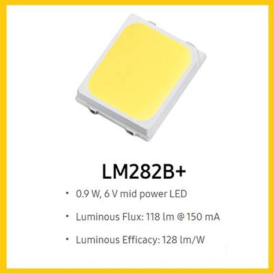 Samsung 6V led, LM282B+, 6500K, 6V, 150mA, 2835