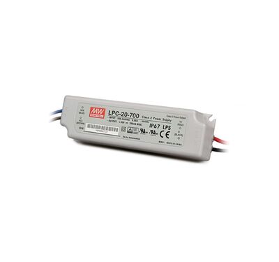 LPC-20-700 Meanwell 3~30Vdc 700mA IP67