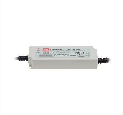 LPF-16D-12 Meanwell 12VDC 1.34Amp Dimming IP67