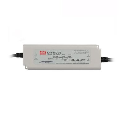 LPV-150-36 Meanwell 36VDC 4.2Amp IP67