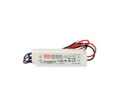 LPV-20-24 Meanwell 24VDC 0.84Amp IP67
