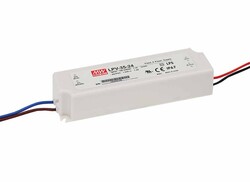 Meanwell - LPV-35-24 Meanwell 24VDC 1.5Amp IP67