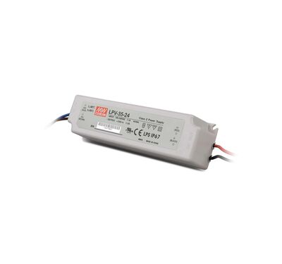 LPV-35-24 Meanwell 24VDC 1.5Amp IP67