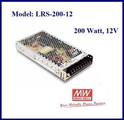 LRS-200-12, Ekonomik, İnce, slim, Power Supply, 12V, 17A, Güç Kaynağı
