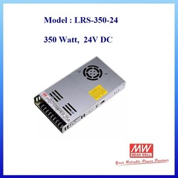 Meanwell - LRS-350-24, En Ekonomik, SMPS, Power Supply, 350W, Güç Kaynağı, 24V