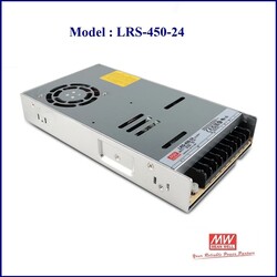 Meanwell - LRS-450-24, Ekonomik, SMPS, Power Supply, 450W, Güç Kaynağı, 24V 