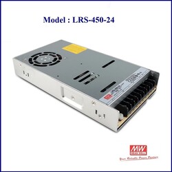 LRS-450-24, Ekonomik, SMPS, Power Supply, 450W, Güç Kaynağı, 24V - Thumbnail