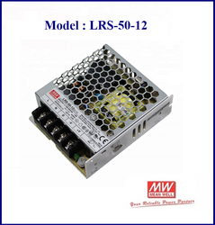 LRS-50-12, Power Supply, CCTV, Kamera, SMPS, 50W, 12V, 4.2A, Güç Kaynakları