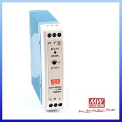 Meanwell - MDR-20-5, İnce, dar, slim, 5V, Güç Kaynakları