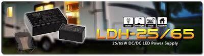 LDH-45B-500W Meanwell 18~32Vdc>21~86Vdc 500mA step-up - 3