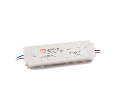 LPV-100-24 Meanwell 24VDC 4.2Amp IP67
