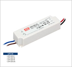 LPV-20-12 Meanwell 12VDC 1.67Amp IP67 - Thumbnail
