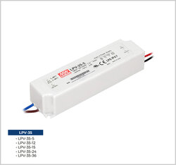LPV-35-5 Meanwell 05VDC 6.0Amp IP67 - Thumbnail