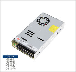 Meanwell - LRS-450-12, En Ekonomik, 12V, Güç kaynağı, 450W, İnce, Slim, Power Supply 