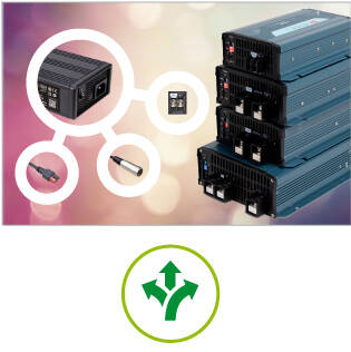 NPP-1700-24, Akü Şarj Cihazı, 24V 50A, Charger, Redresör