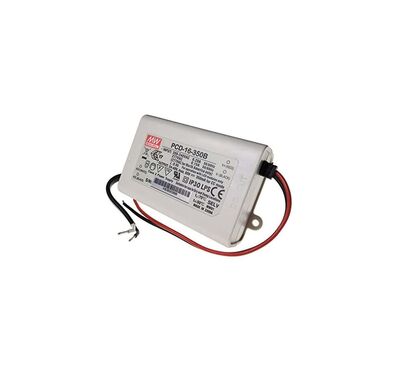 PCD-16-350B, Triac, Dim, Sabit akım, Led Driver, 24~48Vdc, 350mA