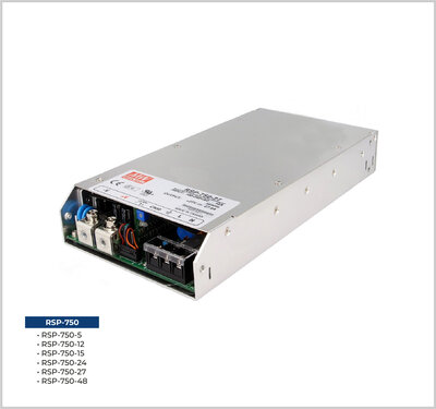 RSP-750-12, Meanwell, 12V, 62,5Amp
