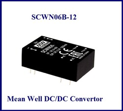 SCWN06B-12, Meanwell, DC DC, Convertor, Konvertör, 18~36Vdc Giriş, 12Vdc Çıkış, 500mA - Thumbnail