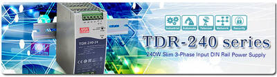 TDR-480-48, Trifaze SMPS, 48V , 10A, Güç Kaynağı, Telekom Power Supply