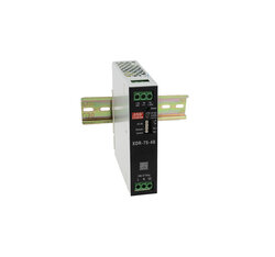 Meanwell - XDR-75-24 - Meanwell 75W AC/DC Ultra ince Endüstriyel Ray Montaj Güç Kaynağı