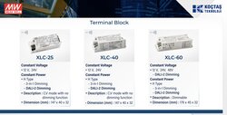 Meanwell - XLC-25-H-DALI2 Led driver 300mA~1050mA 9V~54V Dip switch ile seçilebilir DALI2 Dim led trafo