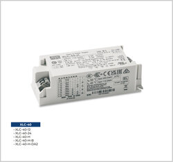 Meanwell - XLC-40-H-DA2, DALI2 Dimli 9-54V dc voltaj aralığında 600 -1400mA Sabit Akım Ayarlı Led Sürücü Trafo, NFC Led driver