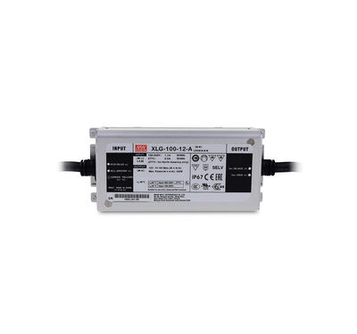 XLG-100-12-A Meanwell 12Vdc,8.0Amp,Current Adj.,(8.4~12Vdc CC), Led Driver