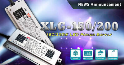 XLG-150-12, Meanwell, Metal kasa, Dış Mekan, IP67, Led Trafo, 12Vdc, 12.5Amp, Sabit Voltaj, Şerit led, Adaptör, Led driver, DALI, Dimli