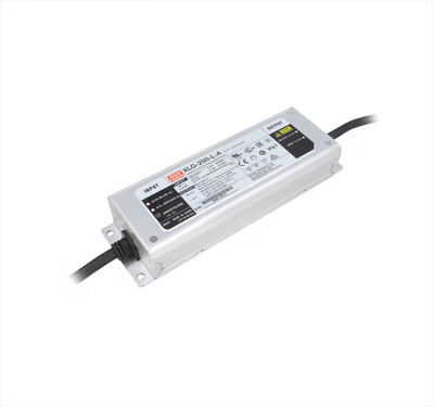 XLG-200-L-A, Sabit akım, 700mA, 1050mA, Ayarlı, Metal Kasa, IP67, 200W, Led Driver