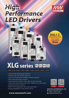 XLG-320-V-A, 320 Watt, 24V, 13A, Ayarlanabilir, IP67, Led driver