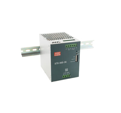 XTR-960-24 - Ray Montaj Slim, Trifaze Güç Kaynağı DIN Rail, Power Supply 960W, 24V, 40A.. ince