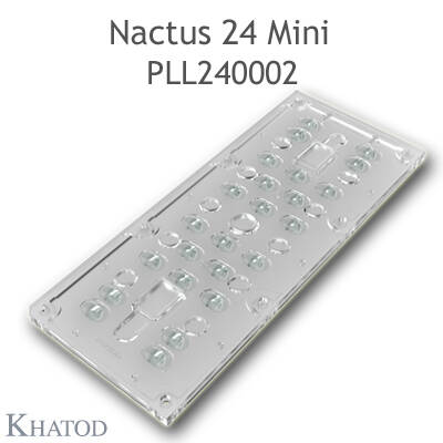 PLL240002 Khatod Blok Lens Modul 24, 145° x 75° IESNA TYPE II MEDIUM CUT OFF